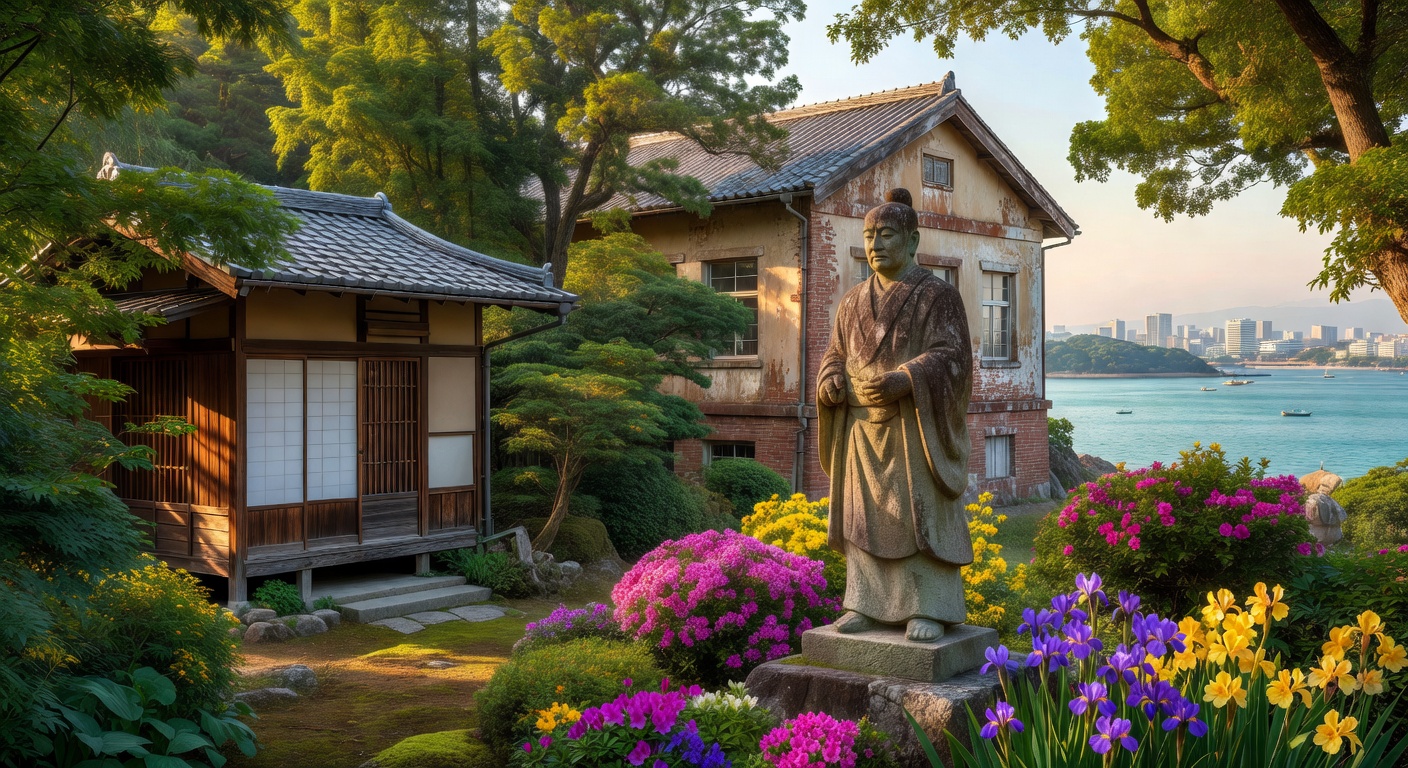 The Birthplace of Nobuhiko Obayashi, the Statue of Takauji Ashikaga, and Honkawa Elementary School—Where is the Boundary Between ‘Restoration’ and ‘Preservation’?