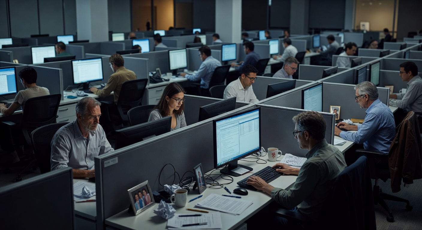 Meta10%、Microsoft7%——AIで人を切った巨人が「社員のマウス操作」でAIを鍛える矛盾の構造