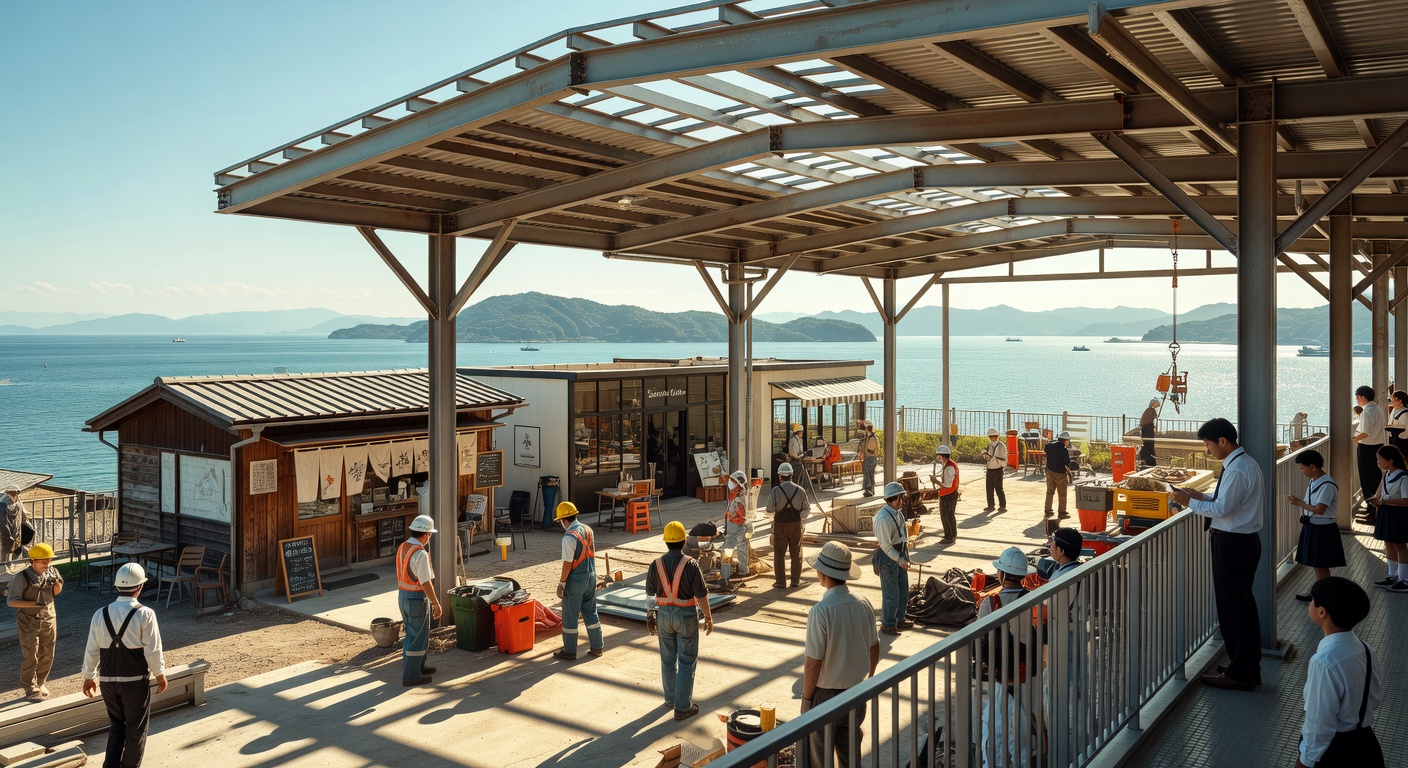 Tramway Exhibition, Large Roof at the Station Building, Tourists on the Circular Line—Hiroshima’s “Flow” is Being Rewritten Simultaneously in Summer 2026