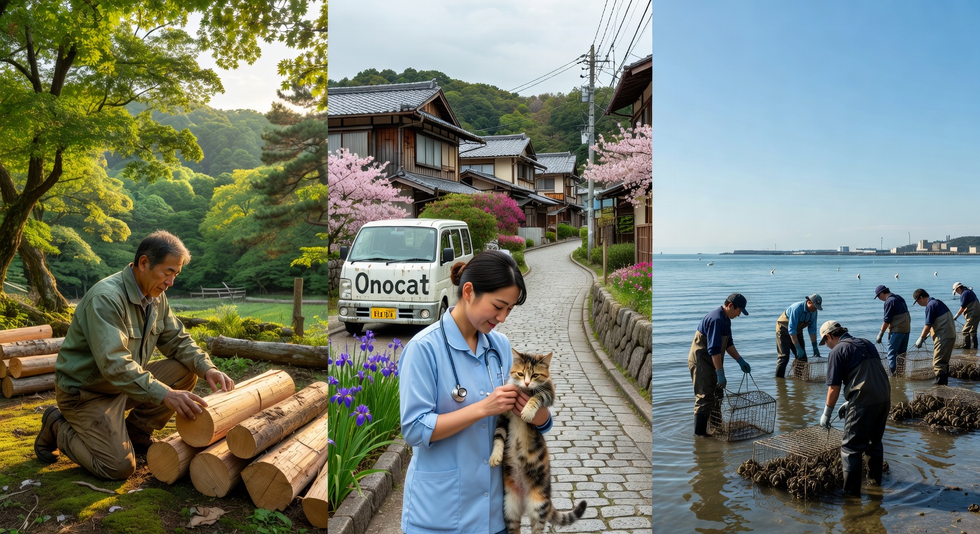 Iwakuni’s Cooperation Team, Onomichi’s Cat Surgery Vehicle, and Kure’s Oyster Restoration—’The Hands of Outsiders’ Begin to Turn the Mechanisms of Setouchi