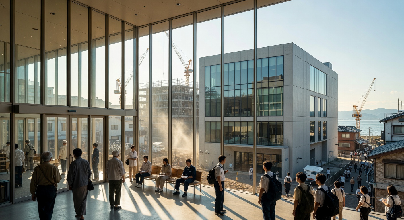 The Station Front Library Sees a Tenfold Increase in Visitors, Minamoa Achieves Sales of 53.9 Billion Yen, and Road Subsidence Continues in Hiroshima Station Redevelopment: A Numerical Look at the “Light and Shadow”