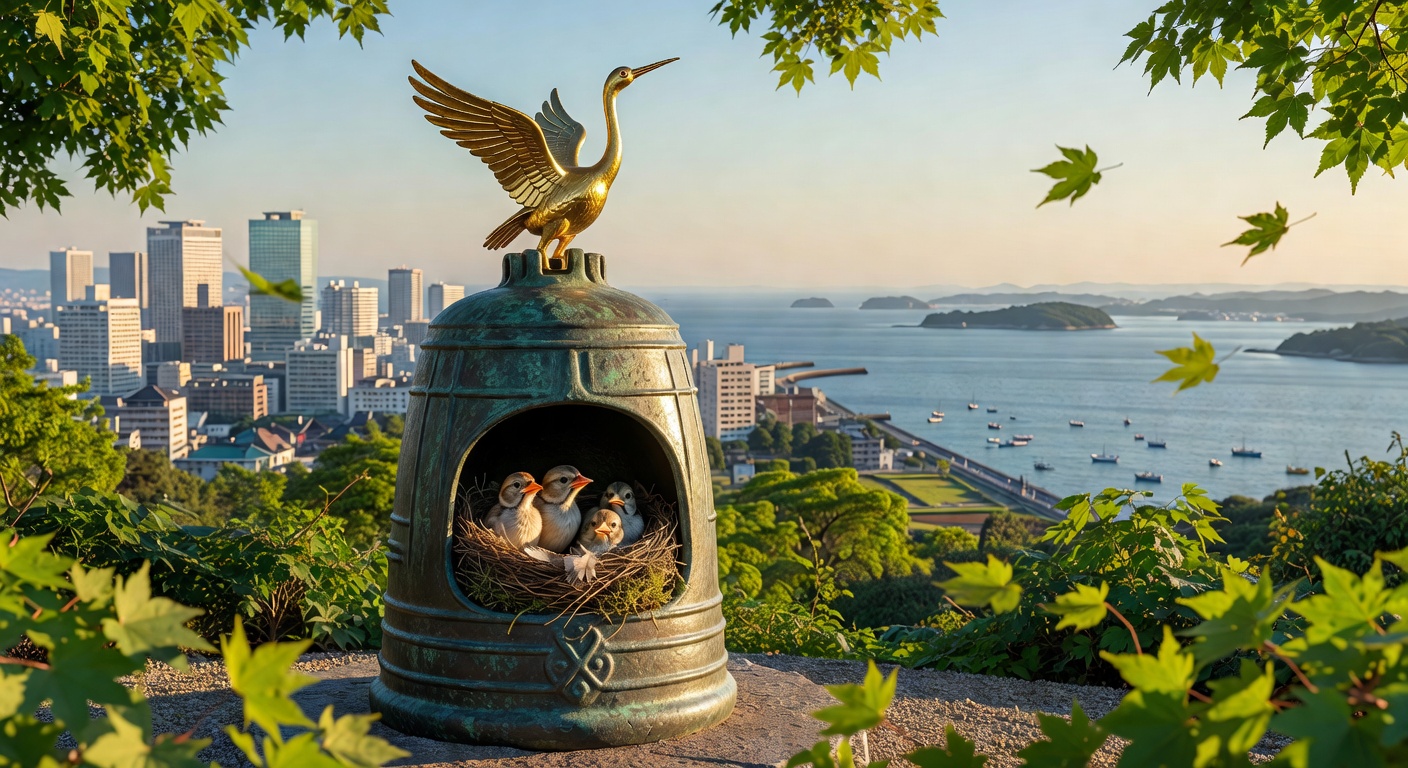 Sparrows Build a Nest in the Bell, High School Students Take Up the Brush, and the Correct Answer Rate Exceeds 90%—The Nested Structure Supporting the ‘Memory of August 6’