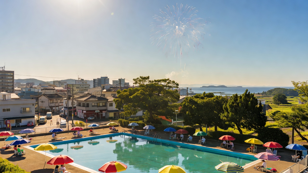 39.3°C in Fuchu, Fireworks Moved to September, Pools Closed—Extreme Heat is Redefining Hiroshima’s ‘Summer Calendar’