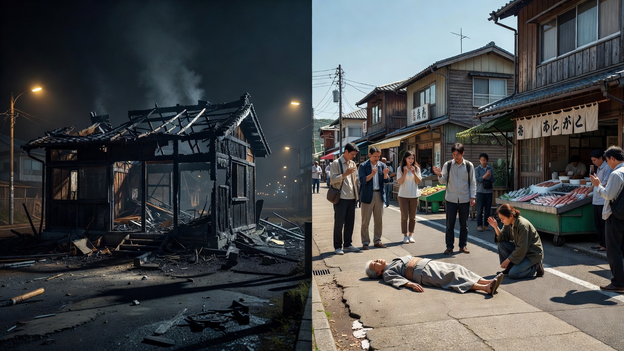 Four Dead in House Fire in Higashi-Hiroshima; 90-Year-Old Woman Dies of Heatstroke in Etajima—Reading the Gaps in the System Before the ‘Invisible Isolation’