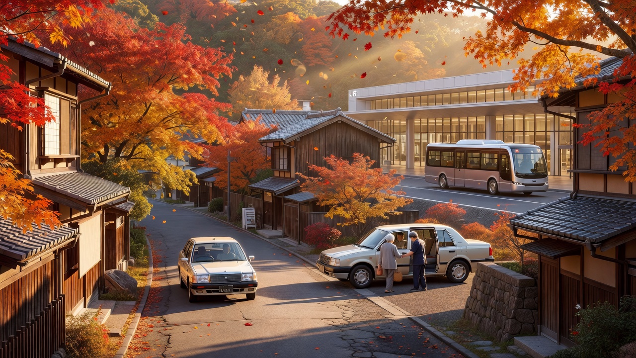 Light Taxis, Autonomous Buses, and Ride-Sharing Taxis: A Fall That Rewrites the ‘Minimum Unit of Mobility’ in Setouchi