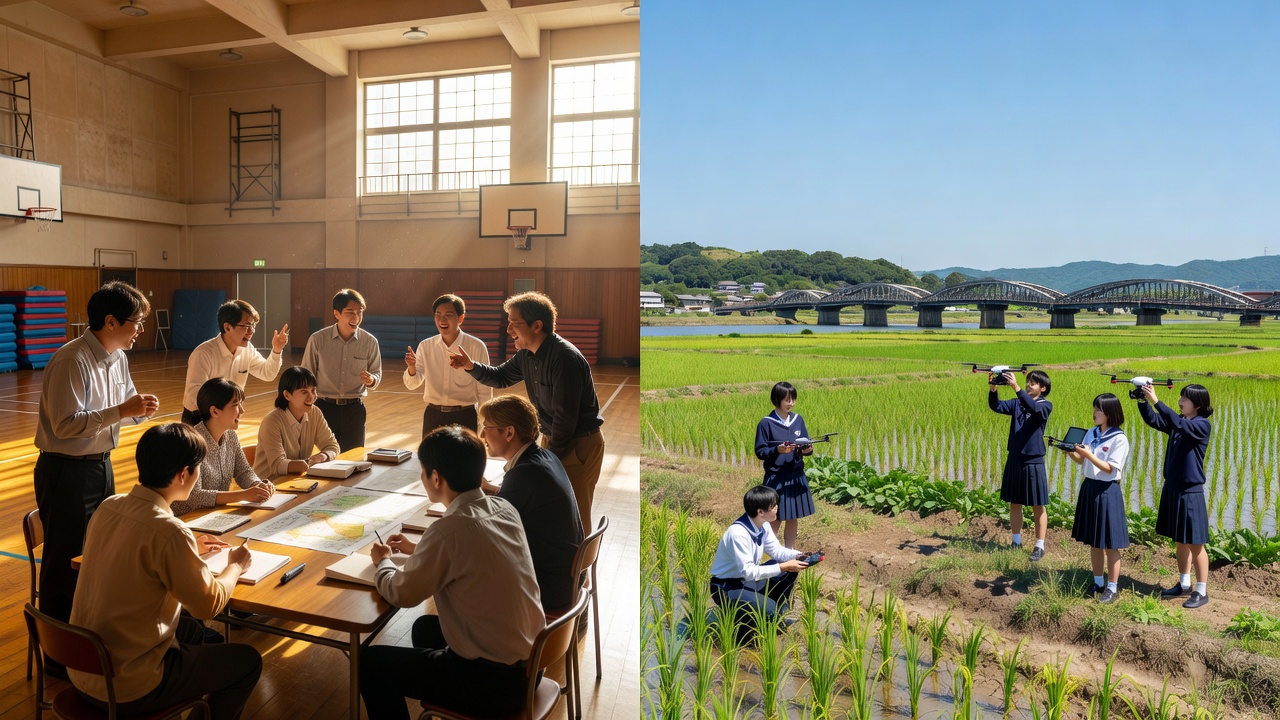 Regional Transition of Club Activities × Smart Agriculture Experience × Joint Bus Driver Recruitment Fair — The ‘Pipeline’ for Human Resources is Starting Simultaneously
