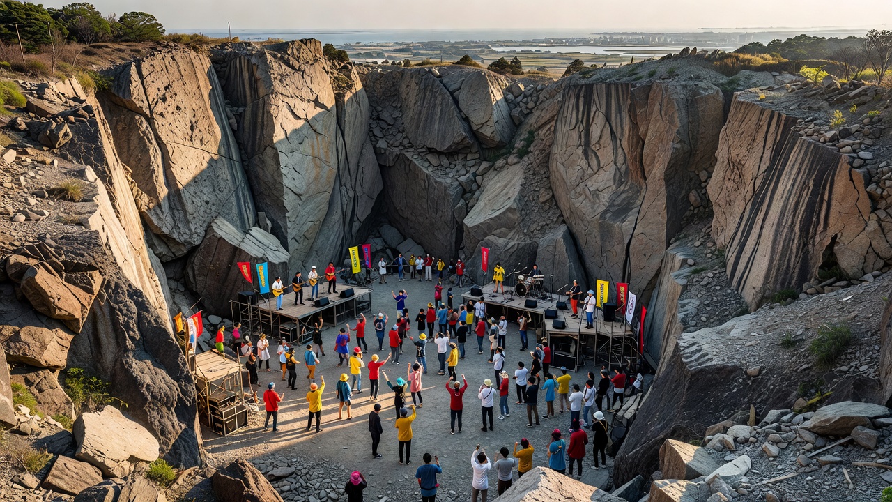 Music Festivals in Abandoned Quarries, Pianos in Closed Schools, and Film Concerts for Hideki Saijo — People Bringing Sound into ‘Unused Boxes’